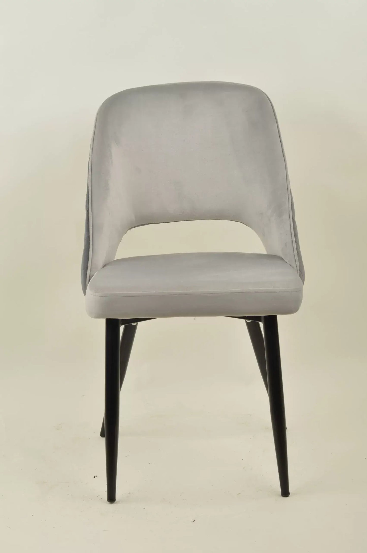 Трапезен стол Мигел сив цвят