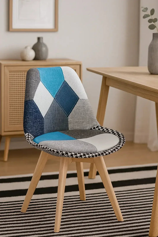 Трапезен стол Верона син пачуърк