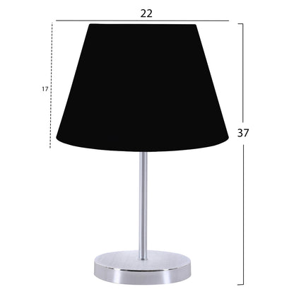 NASTOLNA LAMBA BLACK SILVER