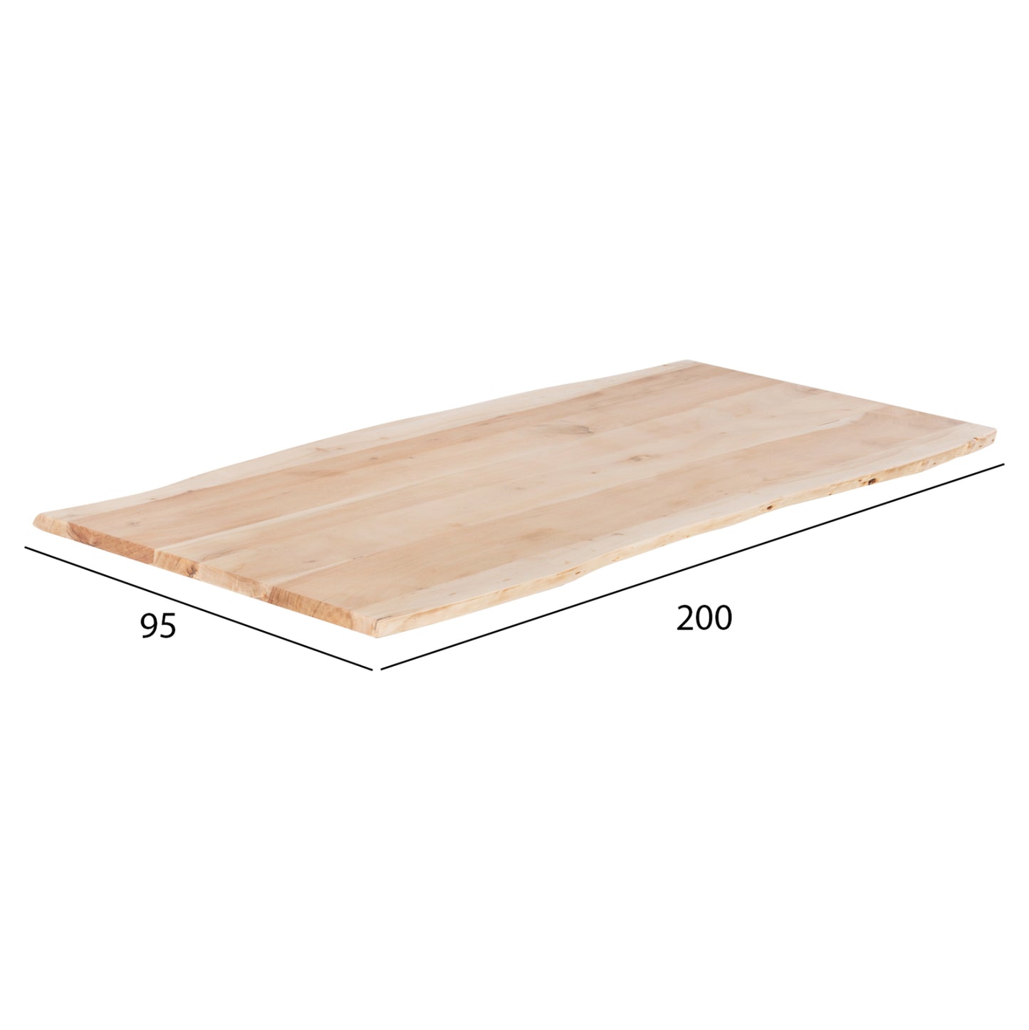 PLOTNA DRVO AKACIJA 200X95X4