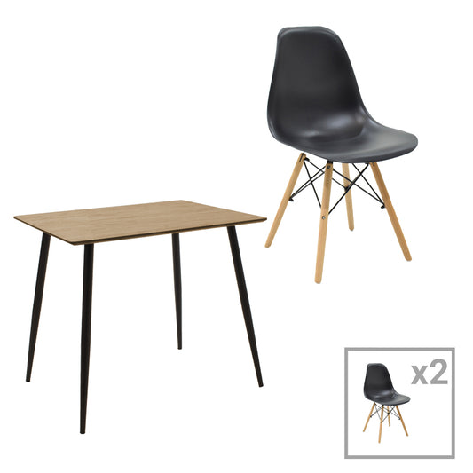 SET CUBA 70X70 MDF