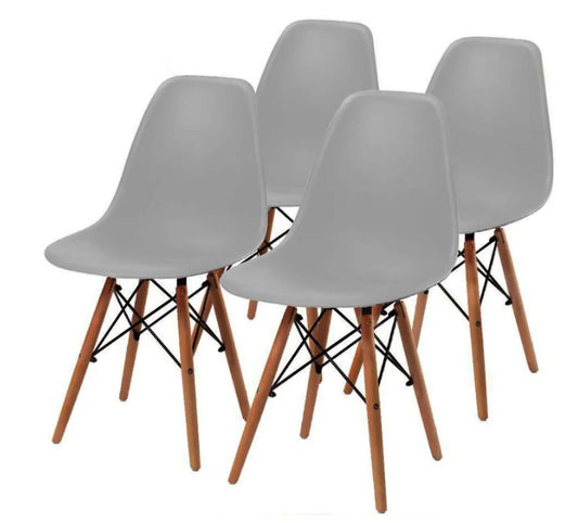 Комплект Иви сив полипропилен 4 броя