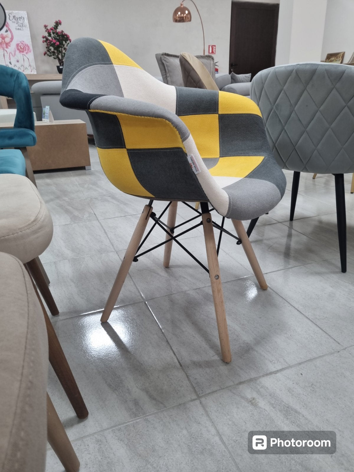 TEA PATCHWORK YELLOW